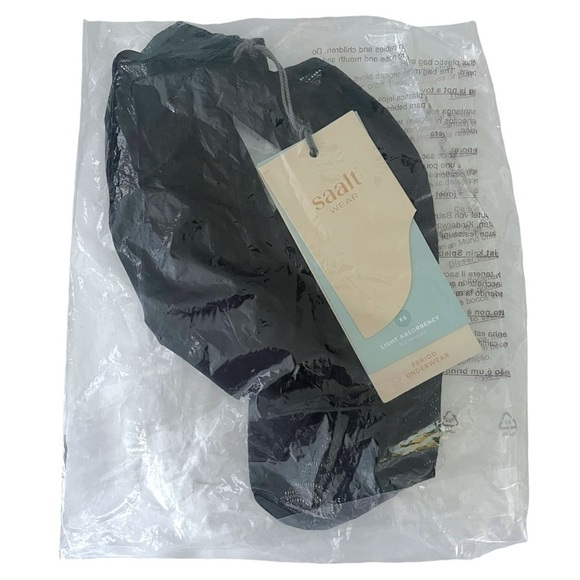 NWT Saalt Hipster Lace Light Period Underwear sz XS - Picture 2 of 8